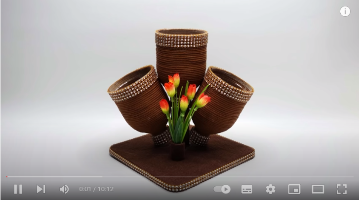 Plastic Bottle Craft DIY Ideas | Best Out of waste bottle | Ide kreatif Botol plastik bekas aqua